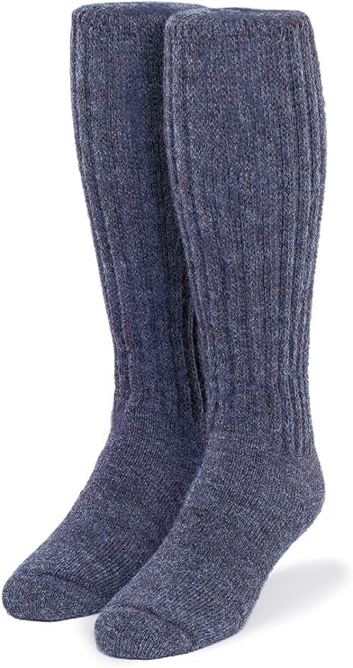 WARRIOR ALPACA SOCKS Unisex Second to None Boot Socks Thick Alpaca Knee High & Over Knee, WoolFree, Warm & Hypoallergenic