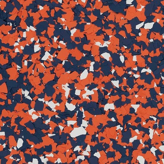 Epoxy Flakes 1/4" (1 Pound) - Epoxy Floor Flakes/Garage Floor Flakes for Decorative Floors and Crafts (202 Soldier)