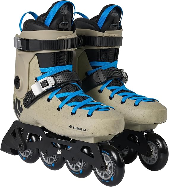 K2 Surge 84 Inline Skates for Men Women Adult, Unisex Urban Street Fitness Roller Skate Blades