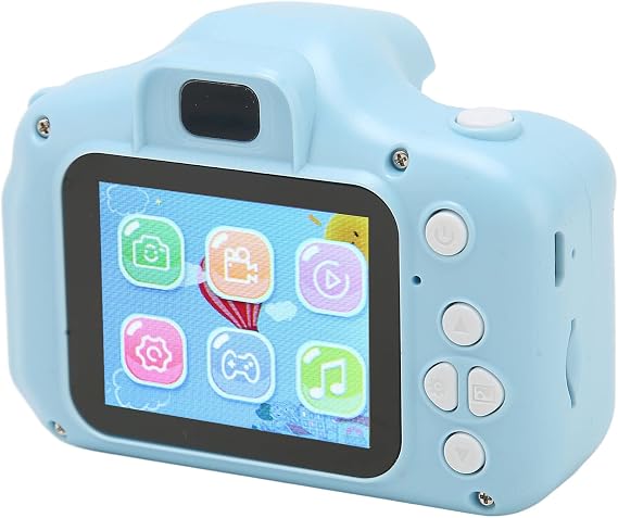Kids Digital Camera Children Camera Toys Filter Memory Card for DSLR Cute Lanyard Blue Million for Mini Small Kid Children Digital Camera Children Yellow Filtered Children Camera