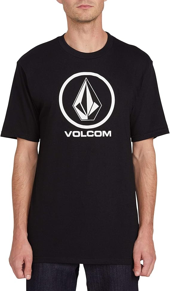 Volcom Men's Stone Fill Short Sleeve T-Shirt Crewneck Graphic Tee
