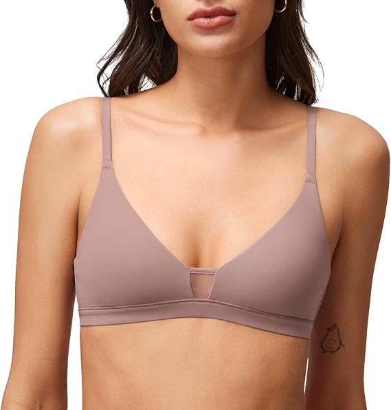 Wirefree Scoop Bra for Women Small Breasted