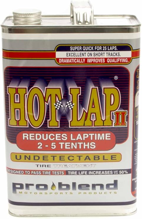 6000 Tire Treatment, Hot Lap II, 1 Gal Can, Each