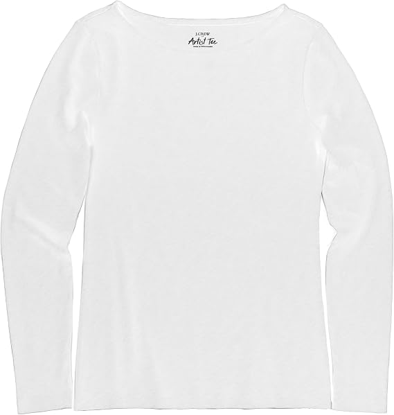 J.Crew Mercantile Women's Long Sleeve Boat Neck Artist Tee
