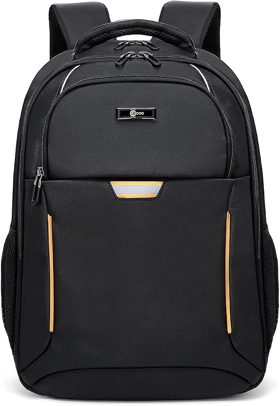 Lecoo BG03 17 inch Laptop Split Multifunctional 3 Layer Waterproof Backpack Black