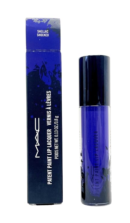 MAC Cosmetics Patent Paint Lip Lacquer - Shellac Shocked (.13 Oz / 3.8 g)
