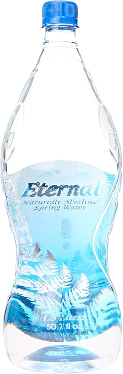 Eternal Naturally Alkaline Spring Water, 50.7 Fl Oz (Pack of 12)