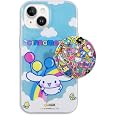 Sonix x Sanrio Case + MagLink Snap Grip (Hello Kitty and Friends Stickers) for MagSafe iPhone 15, 14, 13 | Cinnamoroll Classic