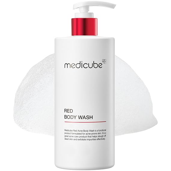 medicube Red Body Wash - Low pH Clarifying Body Wash For Back & Chest