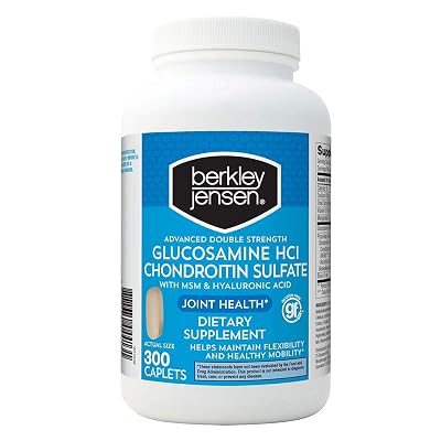 Berkley Jensen Dietary Supplement, 2X Glucosamine Chond, 300 Count