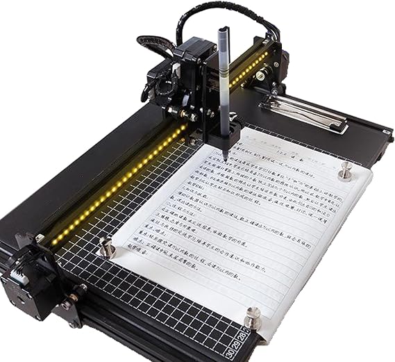 XY Plotter, Intelligent Automatic Writing Robot with 5 Writing Pen & 1 Capacitive Stylus, Machine Working Area 31cm*21cm, Reduce workload, for Letters Envelops Cards Digital Arts Creation