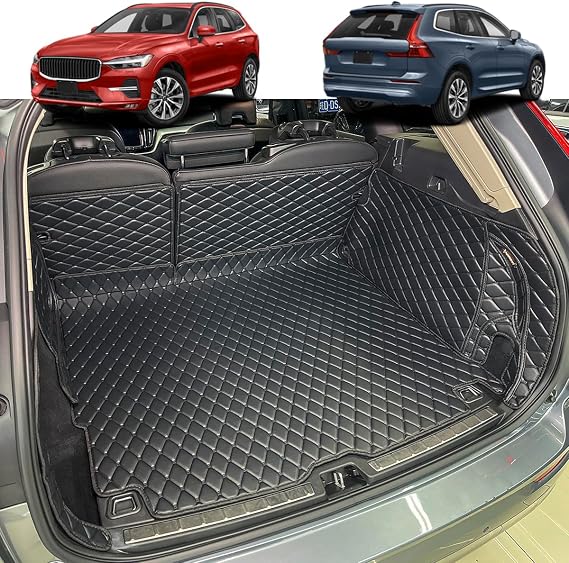 Boot Liner for Volvo XC-60 (XC60) 2017-2026 Boot Mats | (and Rear Left and Right Side Panels) Dog Friendly