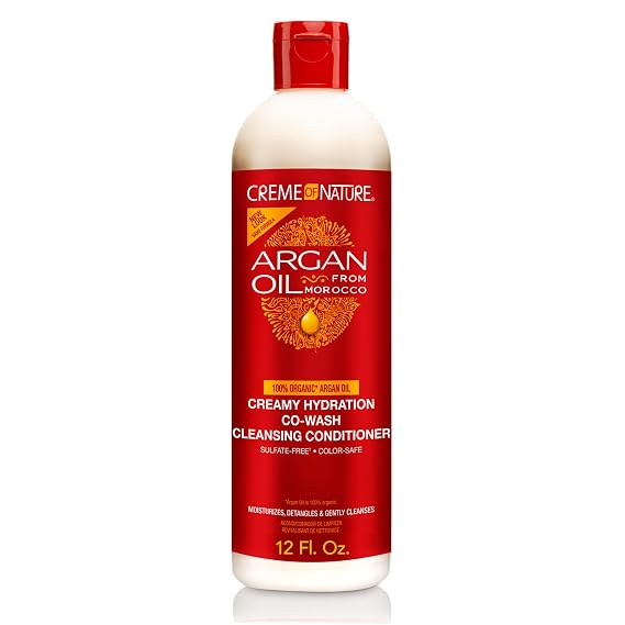 Creme of Nature Argan Oil From Morocco Creamy Hydration Co-Wash Conditioner