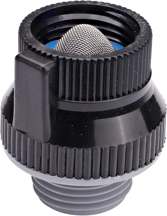 Raindrip R620CT, Anti-Siphon Backflow Preventer, 3/4-Inch FHT X 3/4-Inch MHT, Connects to Hose Bib and Drip Irrigation System, Blister Package, Plastic, Black