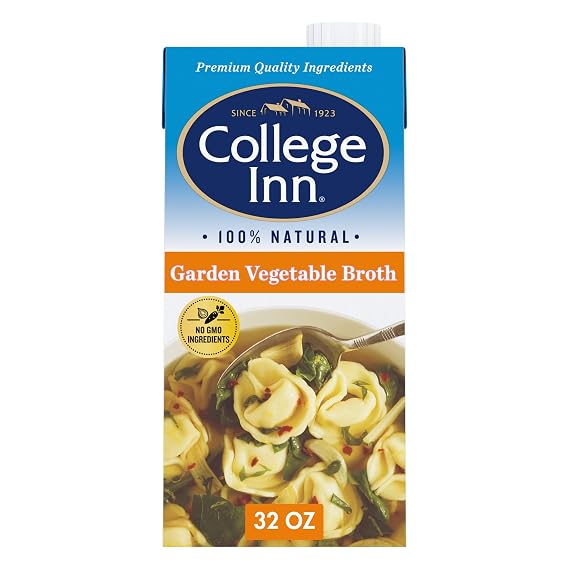 College Inn 100% Natural Garden Vegetable Broth, 32 Fl Oz
