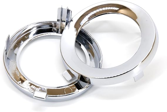 Front Fog Light Lamp Chrome Ring Cover Trim 1 Pair 57731SC000 Compatible With Subaru Forester 2009-2013