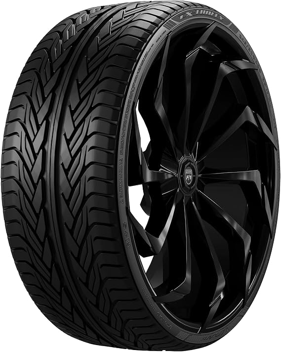 Lexani LX-Thirty 305/30ZR26 109W XL All Season Performance Tire | Truck/SUV High Performance All Season Traction 109W Rated Extra Load Radial Construction Black Sidewall Tire