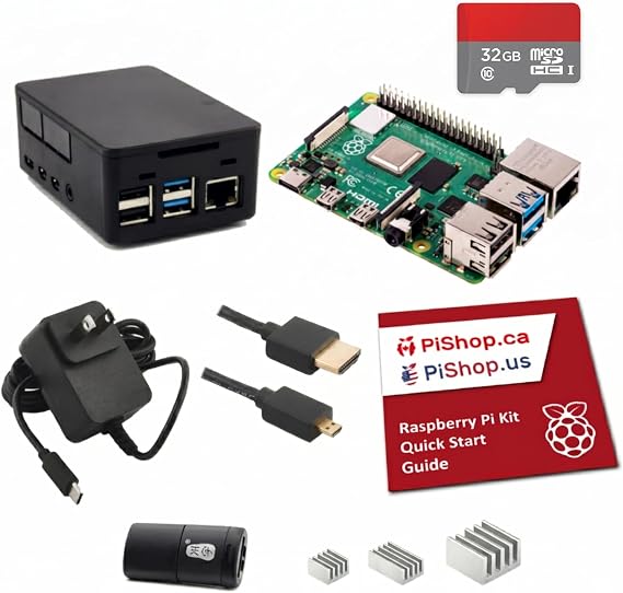 PiShop Raspberry Pi 4B Starter Kit (2GB)