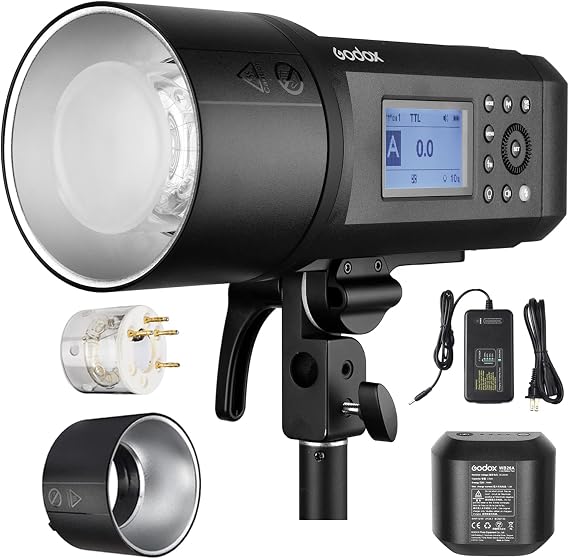 Godox AD600 Pro AD600Pro Outdoor Flash,600Ws TTL Outdoor Flash, 2.4G X System Studio Monolight Compatible with Canon Nikon Sony Fujifilm Olympus Panasonic Camera