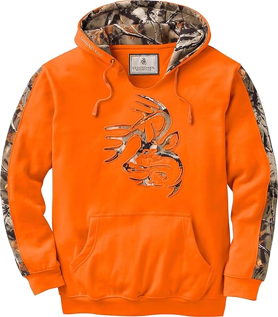 Legendary Whitetails Men's Camo Plaid Outfitter Hoodie
