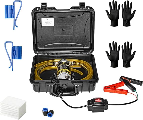 MILADO Oil Change Extractor Pump Electric Engine Oil Fluid Transfer Pump