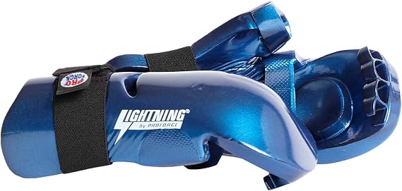 PROFORCE Lightning Punches Karate Sparring Gloves - Blue - Medium