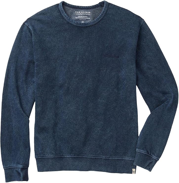 Fair Harbor The Saltaire Crewneck Men's Relaxed Long Sleeve Sweatshirt
