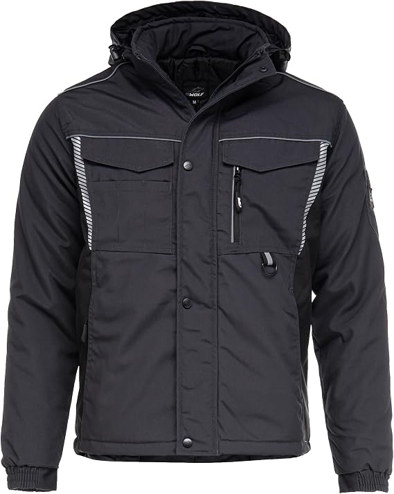 BWOLF Drift Ice Men's Winter Work Jacket Waterproof Reflective Jacket Men