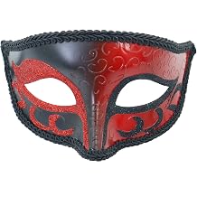 New Masquerade Mask for Men Women, Venetian Mens Masquerade Mask for Halloween Party Mardi Gras Mascarade Ball