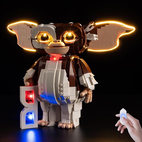 Nitemode Light Kit Compatible with Lego 21361 Gremlins: Gizmo, Upgraded Brightness Adjustable Lighting Accessories(No Model)