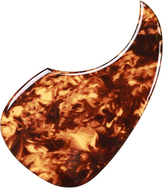 Acoustic Guitar Pick Guard for Most Martin - Clear Amber