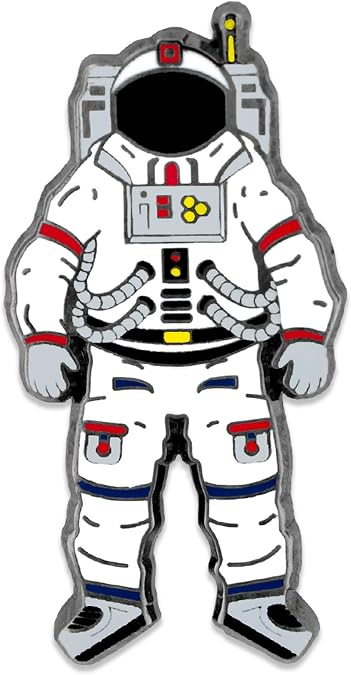 PinMart Outer Space Enamel Lapel Pin
