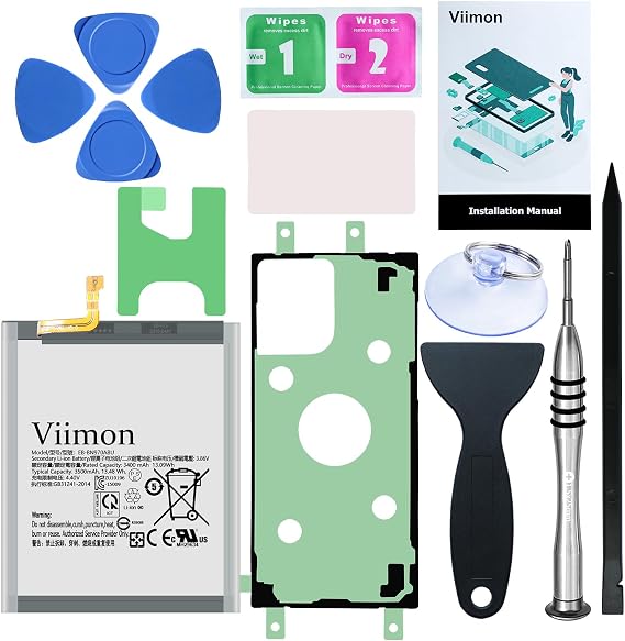 for Note 10 Battery Replacement Kits (New Upgraded) for Samsung Galaxy Note 10 SM-N970 All Models with Adhesive and Repair Tool Kits