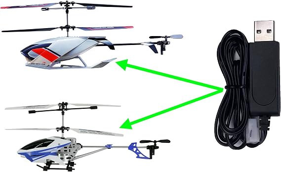 VLM Sky Rover Renegade and King Helicopters Charger 3.7V