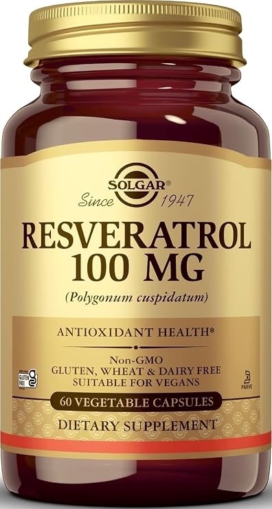 Solgar Resveratrol 100mg 60 VegCap