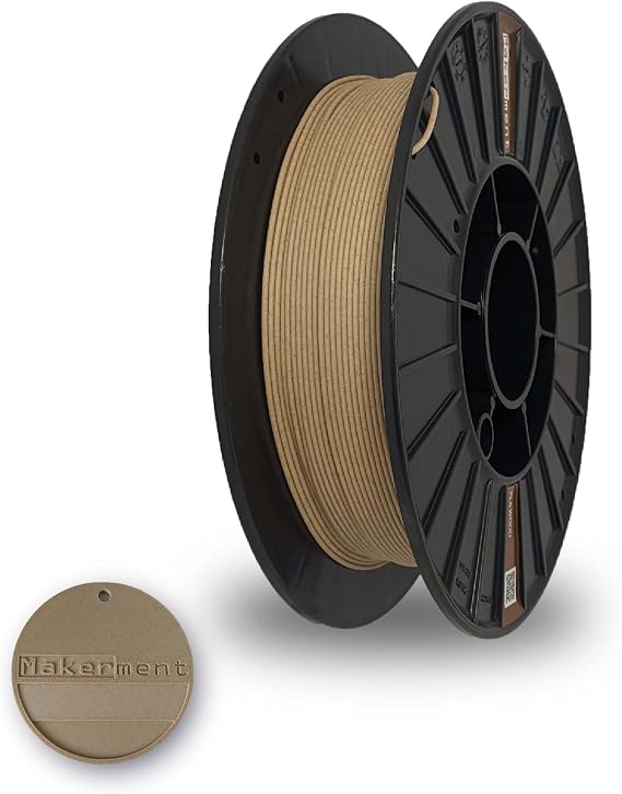 PLA WOOD, 1.75 mm 0.5 kg 3D Yazıcı Ahşap Katkılı PLA Filament (WOOD)