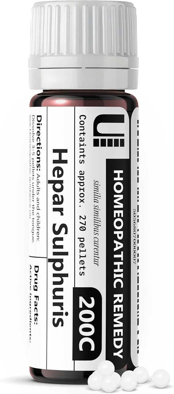 Hepar Sulph 200C Homeopathic Remedy, Urenus