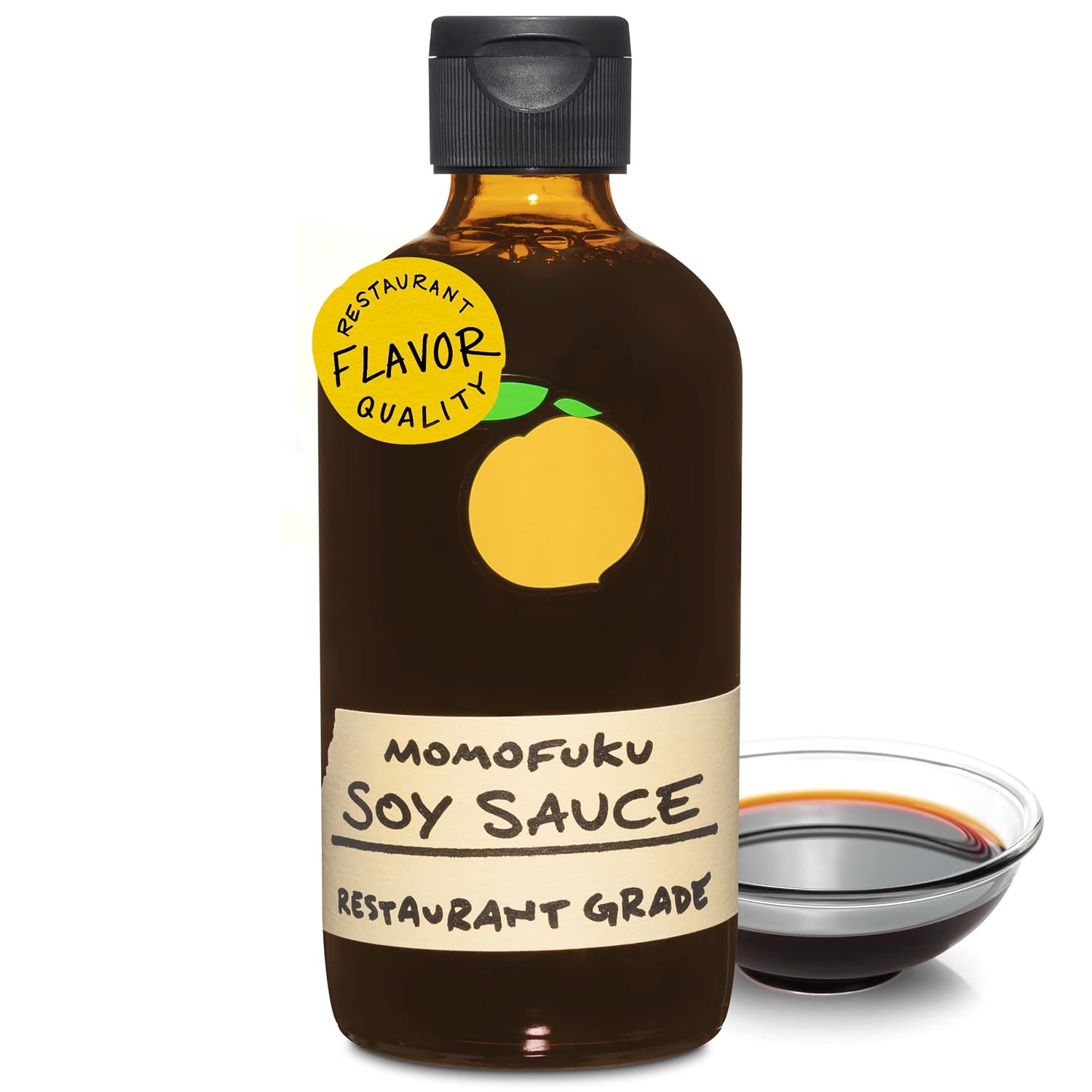 Momofuku Soy Sauce by David Chang, 8 Ounces, Made from Organic Ingredients, Chef Made for Cooking & Umami, Steeped with Kombu