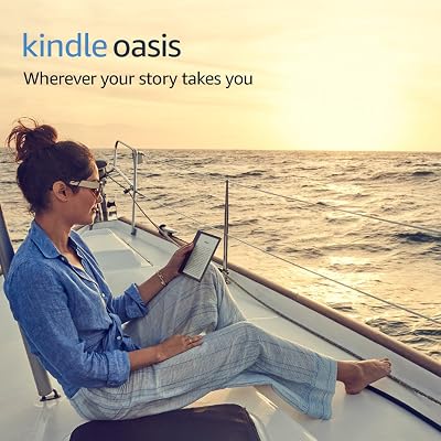All-New Kindle Oasis E-reader - 7 High-Resolution Display 300 ppi, Waterproof, 32 GB, Wi-Fi  Free Cellular Connectivity International Version