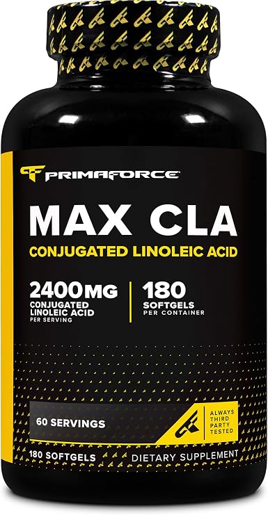 Primaforce CLA (2400mg) 180 Softgels, Max CLA for Men and Women