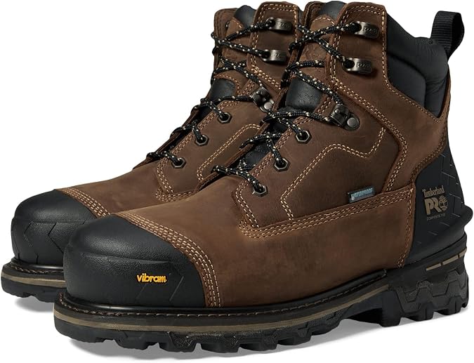 Timberland PRO Men's Boondock HD 6 Inch Composite Safety Toe Waterproof Insulated Boots