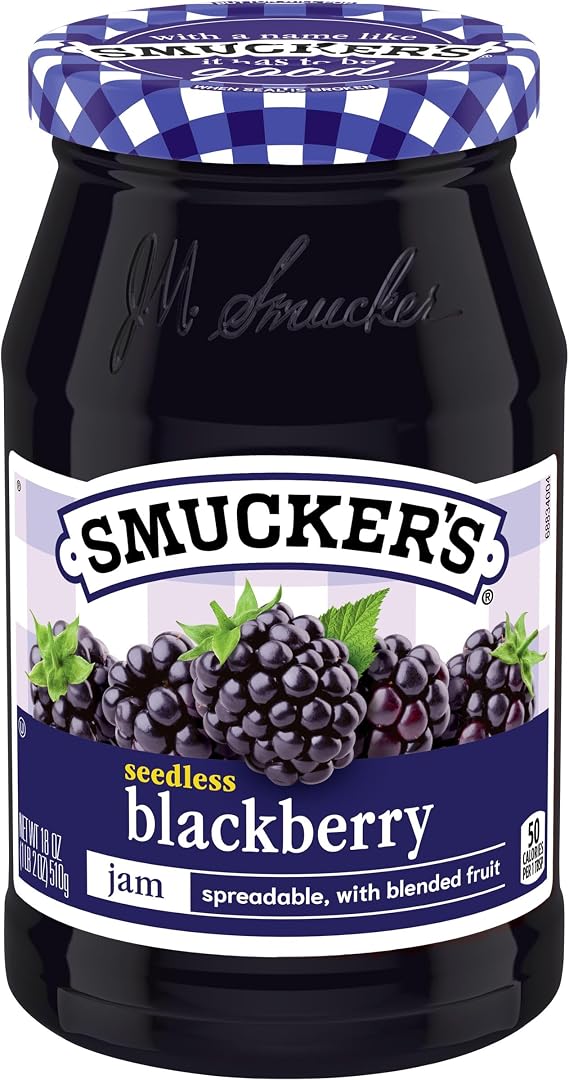 Smucker's Seedless BlackBerry Jam, 18-Ounce