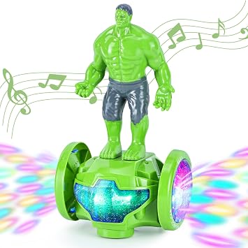 Toys for Boys Girls 1-3 Years Old,Kids Toys Car with Music and Lights,Interactive Electric Robot Toy Bump and Go Cars for Toddlers 3-5,Birthday Christmas Party Gifts for 1 2 3 4 Year Old Kids