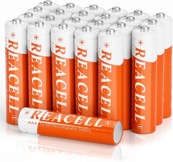 1.2V NiMH Rechargeable AAA Batteries 24 Pack