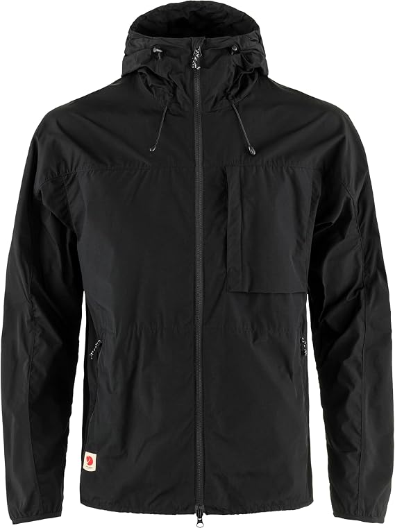 Fjallraven High Coast Wind Men's Wind Jacket - Wind Resistant Shell, Lightweight Fabric, Packable Design - Hiking, Trekking