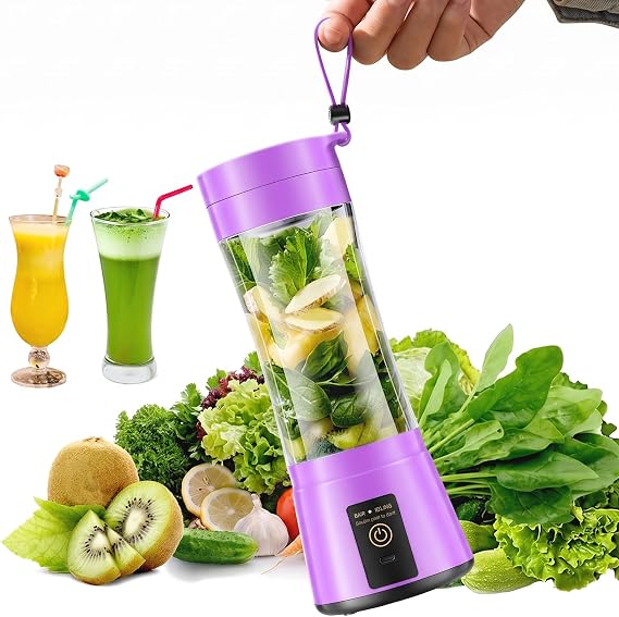 Personal Size Portable Blender Make Smoothies - Mini Blender 12oz Juice Cup