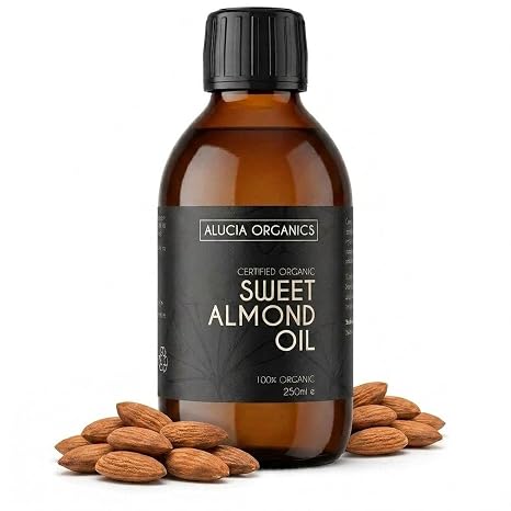zertifiziertes Bio-Mandelöl – 100% reines Süßmandelöl für Gesicht Körper und Haare – natürlich kaltgepresst und unraffiniert – vegan und tierversuchsfrei (250ml)