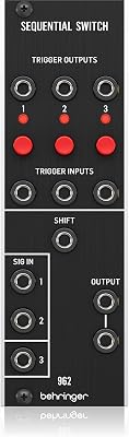 Behringer 962 SEQUENTIAL SWITCH Legendary Analog CV Multiplexer Module for Eurorack