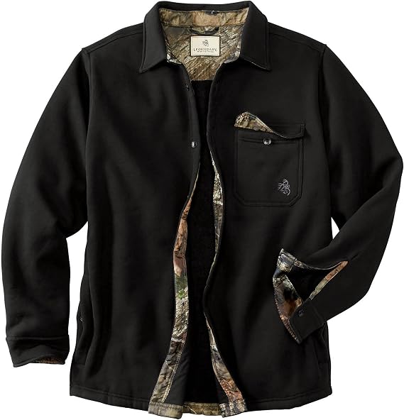 Legendary Whitetails Men's Big Woods Fleece Shirt Jacket