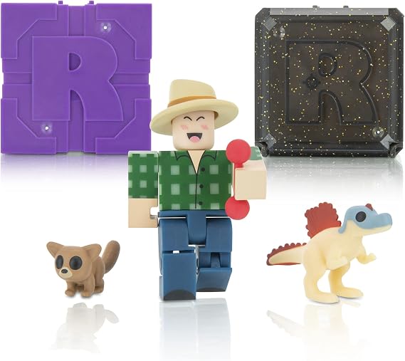 Roblox Celebrity Collection - Club Pet Shop Keeper + Two Mystery Figure Bundle [Includes 3 Exclusive Virtual Items]